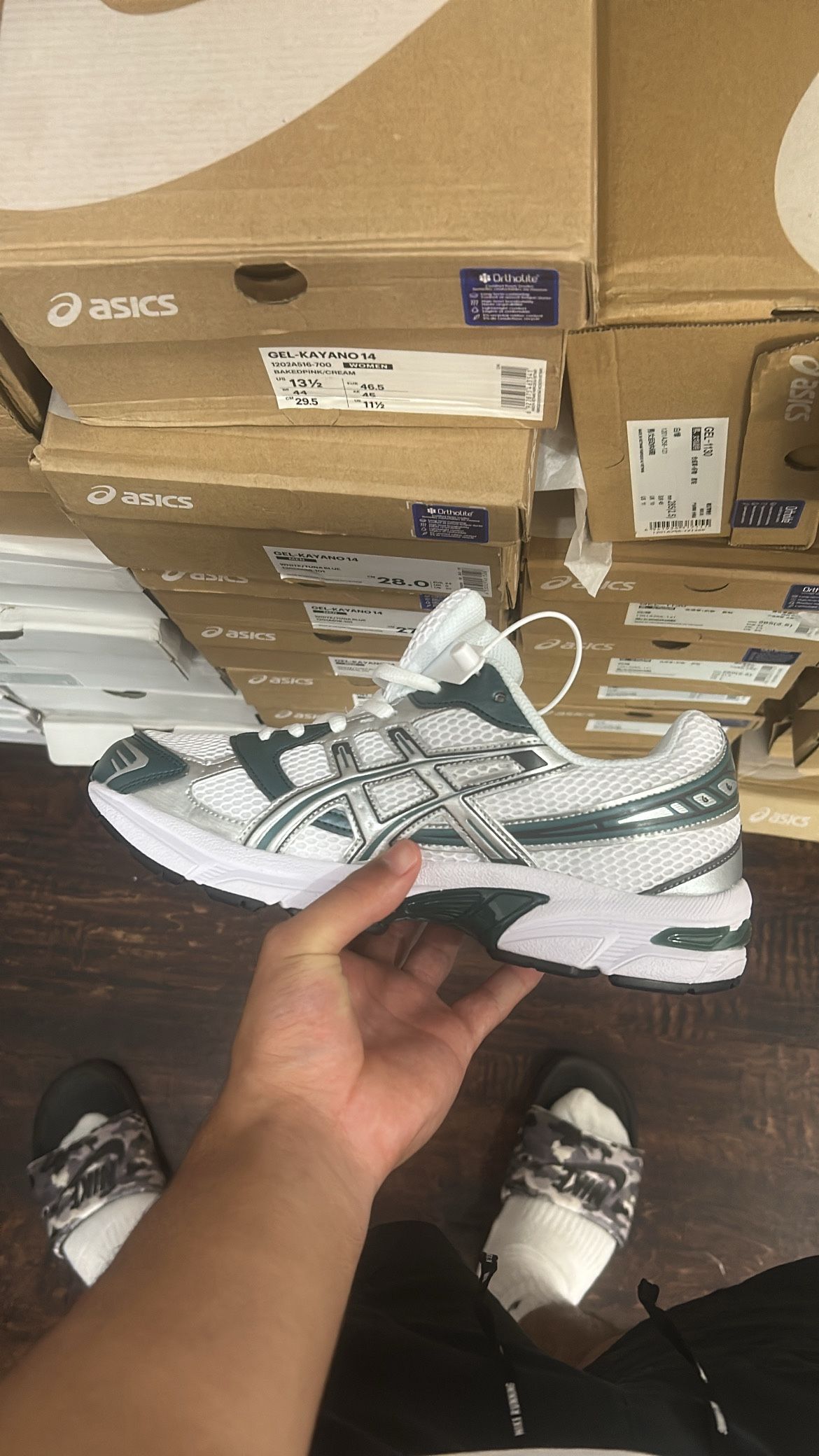asics dark neptune 