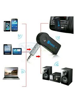 Wireless car auxiliary (no cord Bluetooth your music in your car no wires)