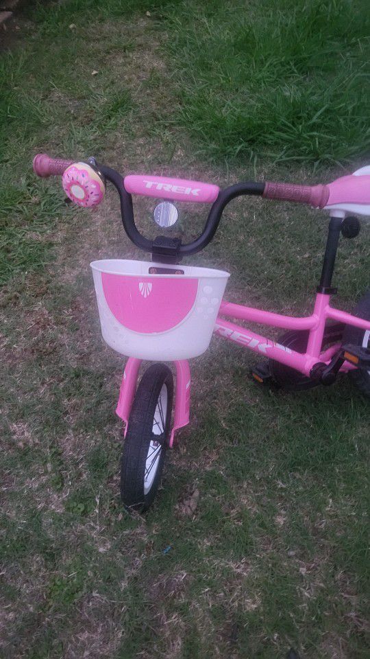 Trek Kids Pink Bike 12 Inches