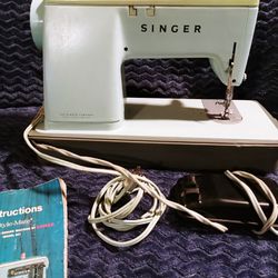 Antique Singer Sewing Machine Lightly Used