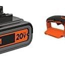 BLACK+DECKER 20V MAX Cordless Chainsaw with Lithium Battery 2.0 Amp Hour (LCS1020B & LBXR2020-OPE)
