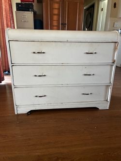 Vintage Waterfall Dresser