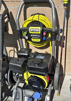 Ryobi 3300 psi power washer gas