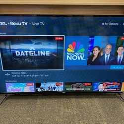 ONN 100012586 55” 4K UHD (2160P) LED Roku Smart TV HDR
