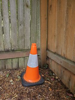 FREE 18" Road Side Cone