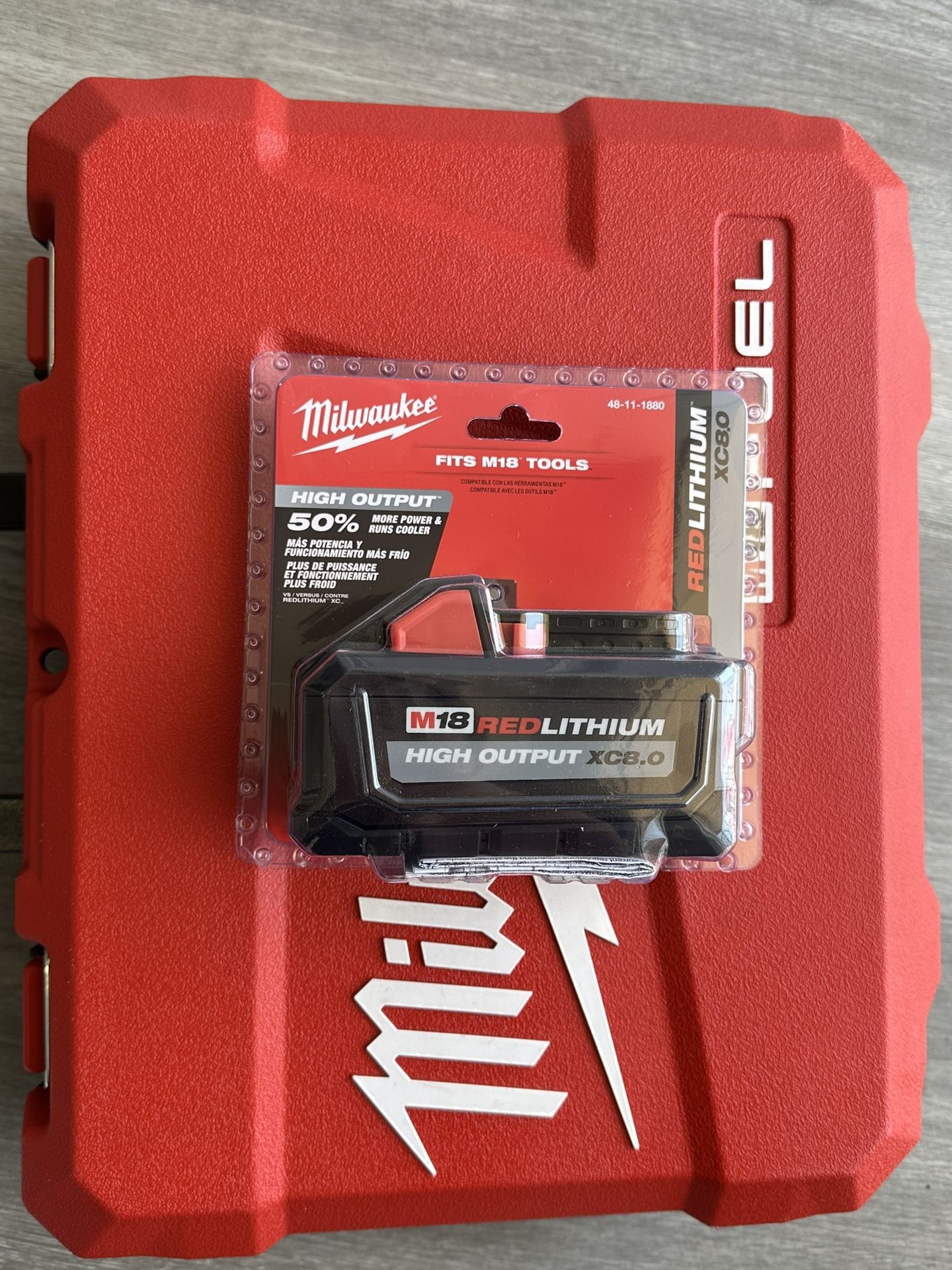 milwaukee 8.0 battery 