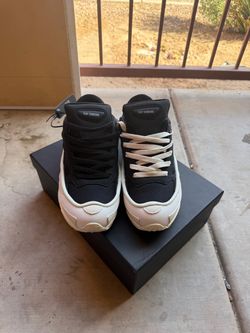 Raf Simons Black and White Sneakers