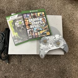 Xbox One S W/ 2 Games