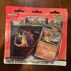 Pokemon TCG Mega Evolution Ascended Heroes Tech Sticker Collection