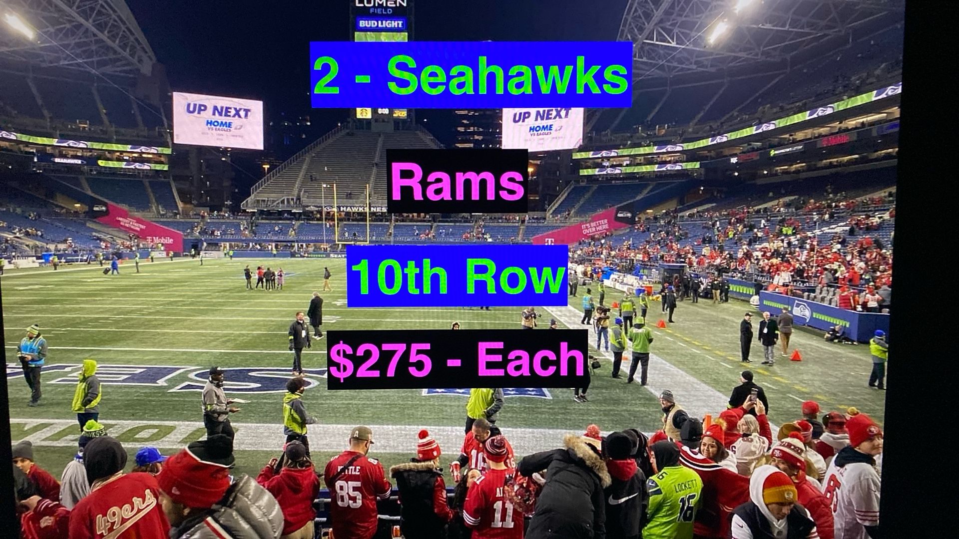 Seahawks Rams Tickets