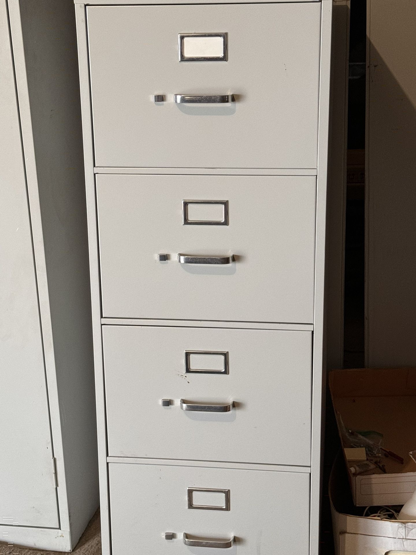4 Drawer File Cabinets- Wide Model