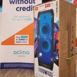 JBL Party Box 1000 Bluetooth Speaker - $1 Down Today - NO CREDIT Needed