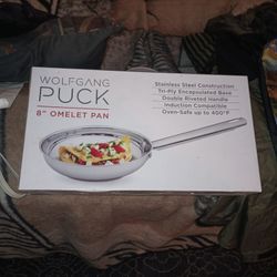8" Omelet Stainless Wolfgang Puck $10
