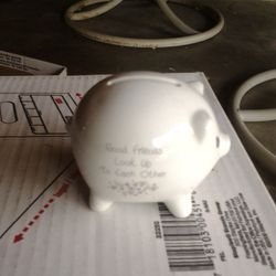 Porcelain Piggy Bank