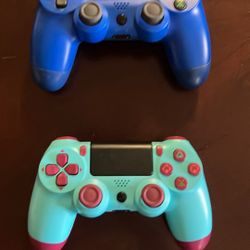 Two PS4 Controllers 
