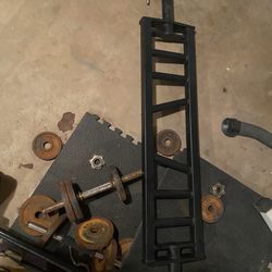 Safety Squat Bar and Bench Press Bars