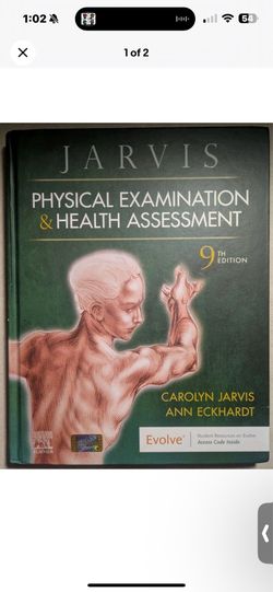 Jarvis Physical Examination & Health Assessment 9th Ed Hardcover Access Code