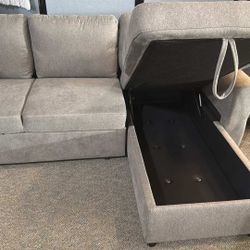 Pop Up Sleeper Sofa With Storage ⭐$39 Down Payment with Financing ⭐ 90 Days same as cash