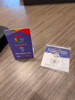 Google Review NFC Stands & Plates – FREE Setup & Delivery NYC