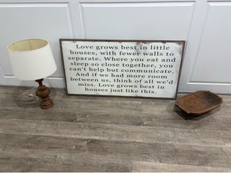 Lot Of three Farmhouse decor