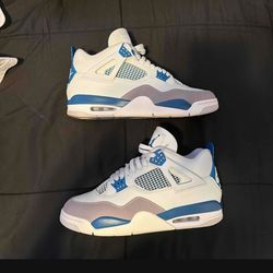 Retro 4 Military blue