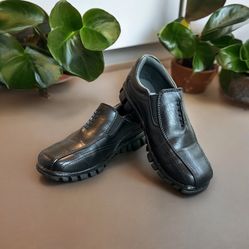 Deer Stags Kids' Stadium Dress Comfort Slip-On in Black size 1