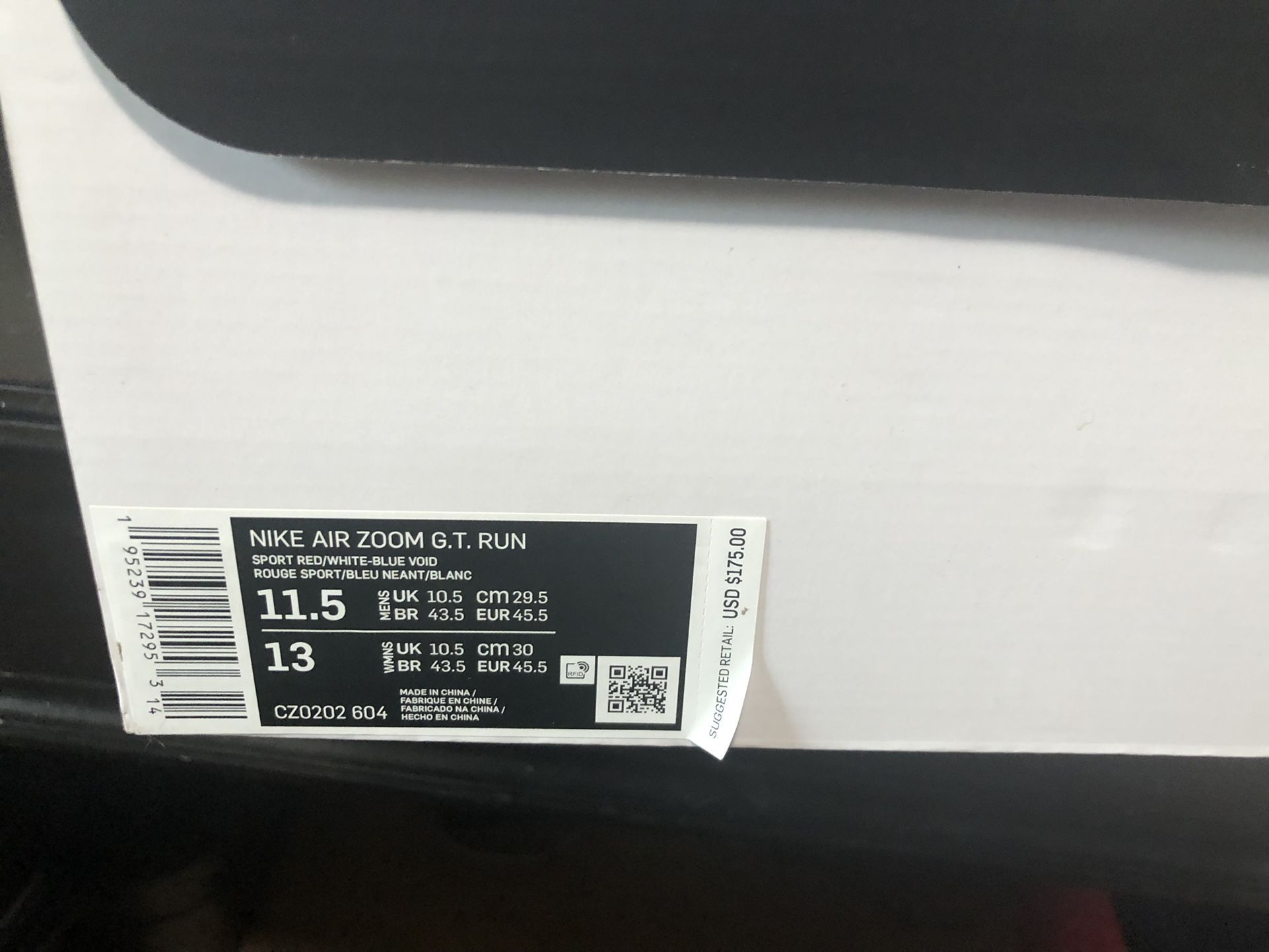 Nike Air Zoom G.T. Run
