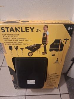 Stanley Jr. Wheelbarrow garden set