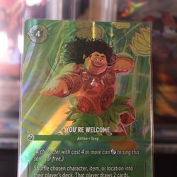 Disney Lorcana Enchanted Your Welcome 