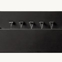 Restoration Hardware MODERNIST WALL FOUNTAIN 5-SPOUT TROUGH