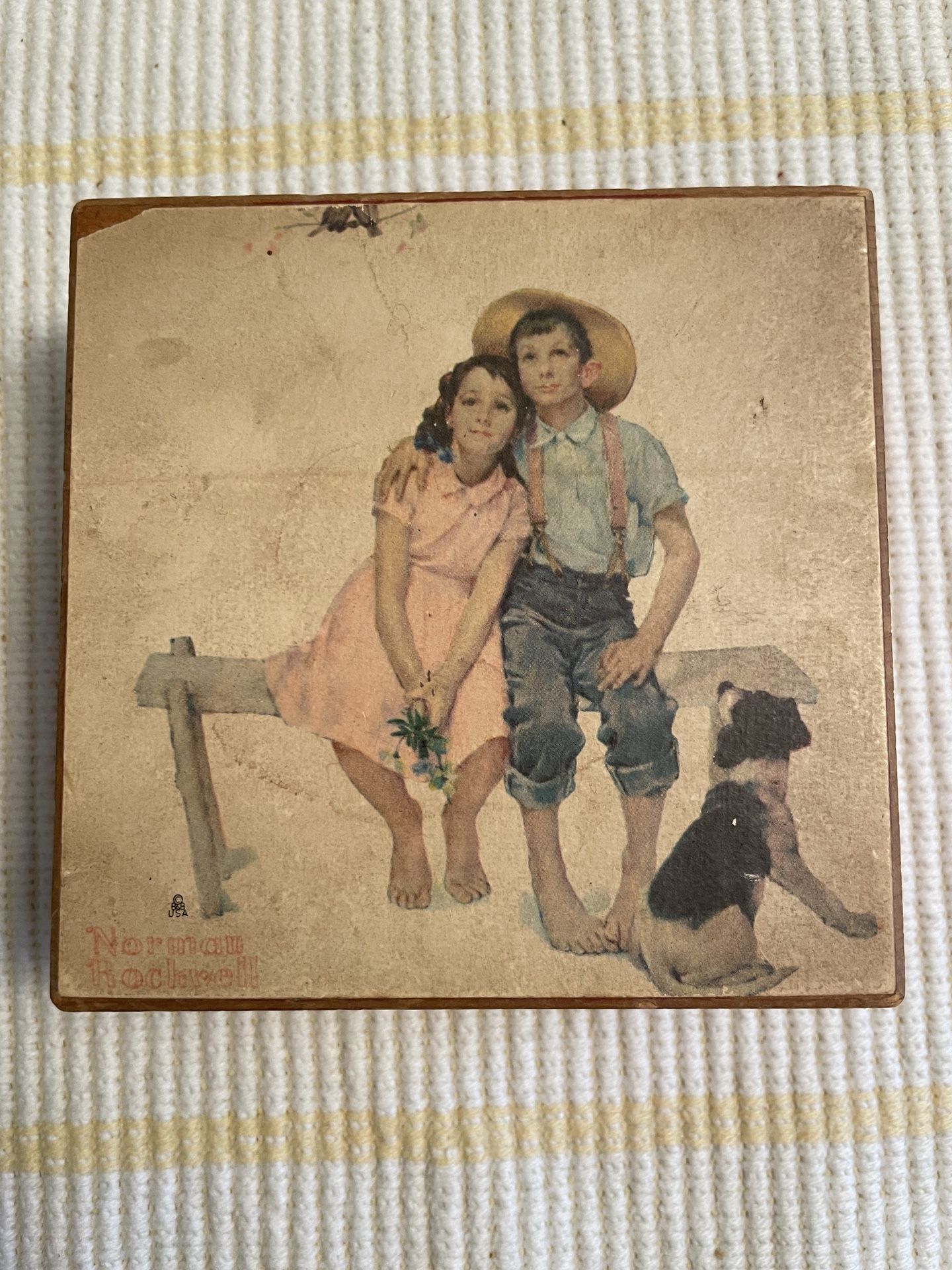 Norman Rockwell Music Box