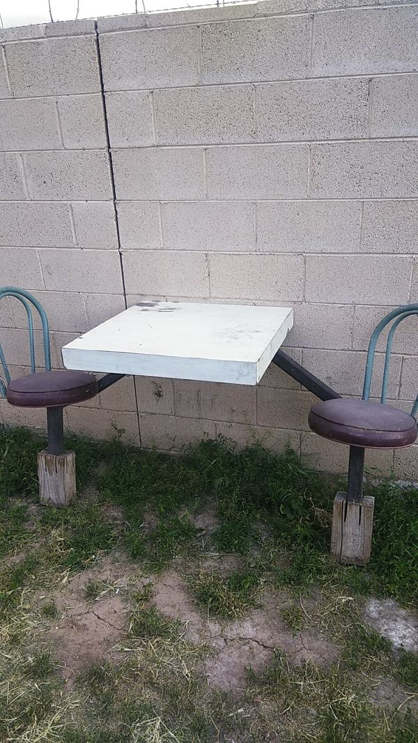 Vintage wall mounted picnic table for Sale in Phoenix, AZ OfferUp
