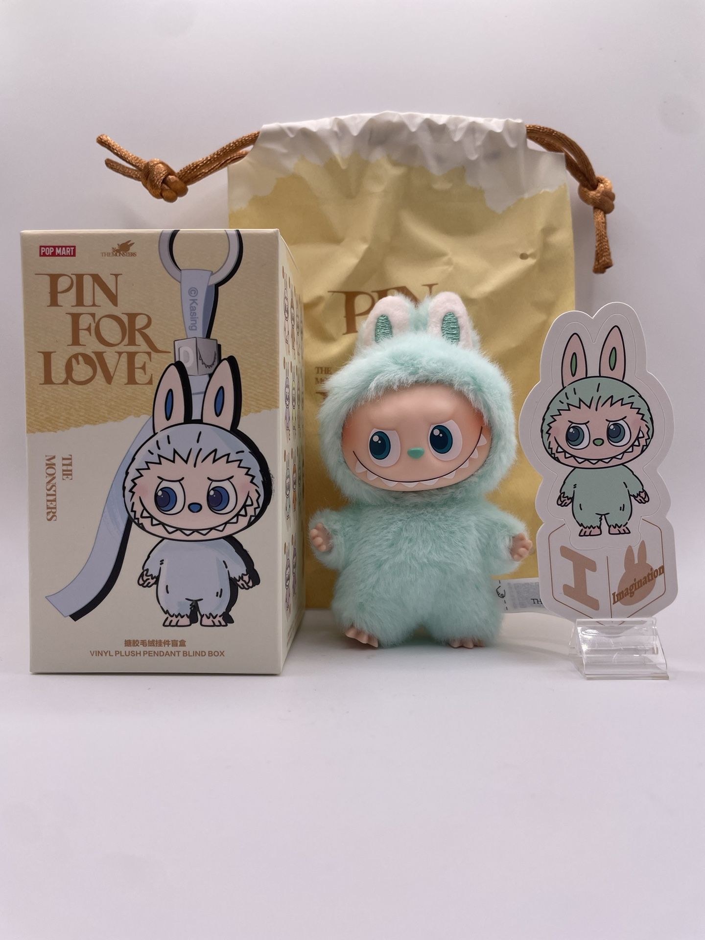 Labubu Pin For Love Series-Letter I