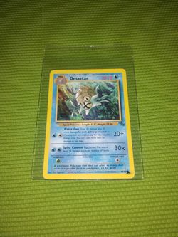 Near Mint 1999 Omastar Pokémon Game Card - 40/62