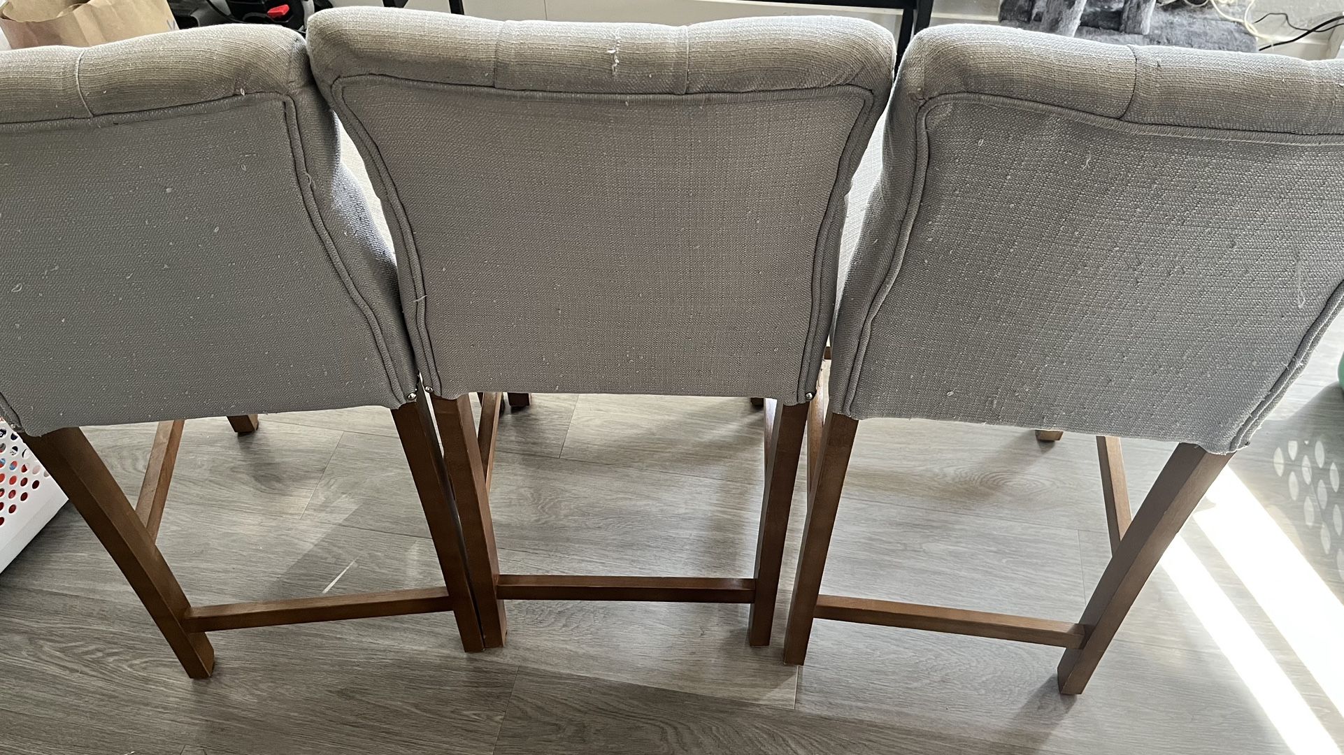 Fabric Bar Stools