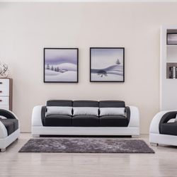  3pc Set Sofa Loveseat And Chair 