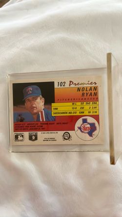 1991 O-Pee-Chee Premier Nolan Ryan #102 Baseball Card