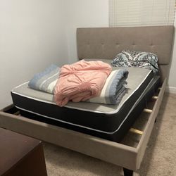 Queen bed , king bed frame. 