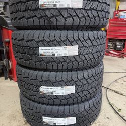 (4) - 265/65/18 Hankook DynaPro AT2 Xtreme Tires