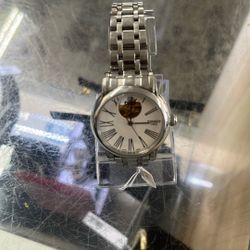 Lady Heart Automatic Silver Dial Stainless Steel Ladies Watch