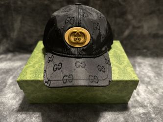 Black Gucci hat