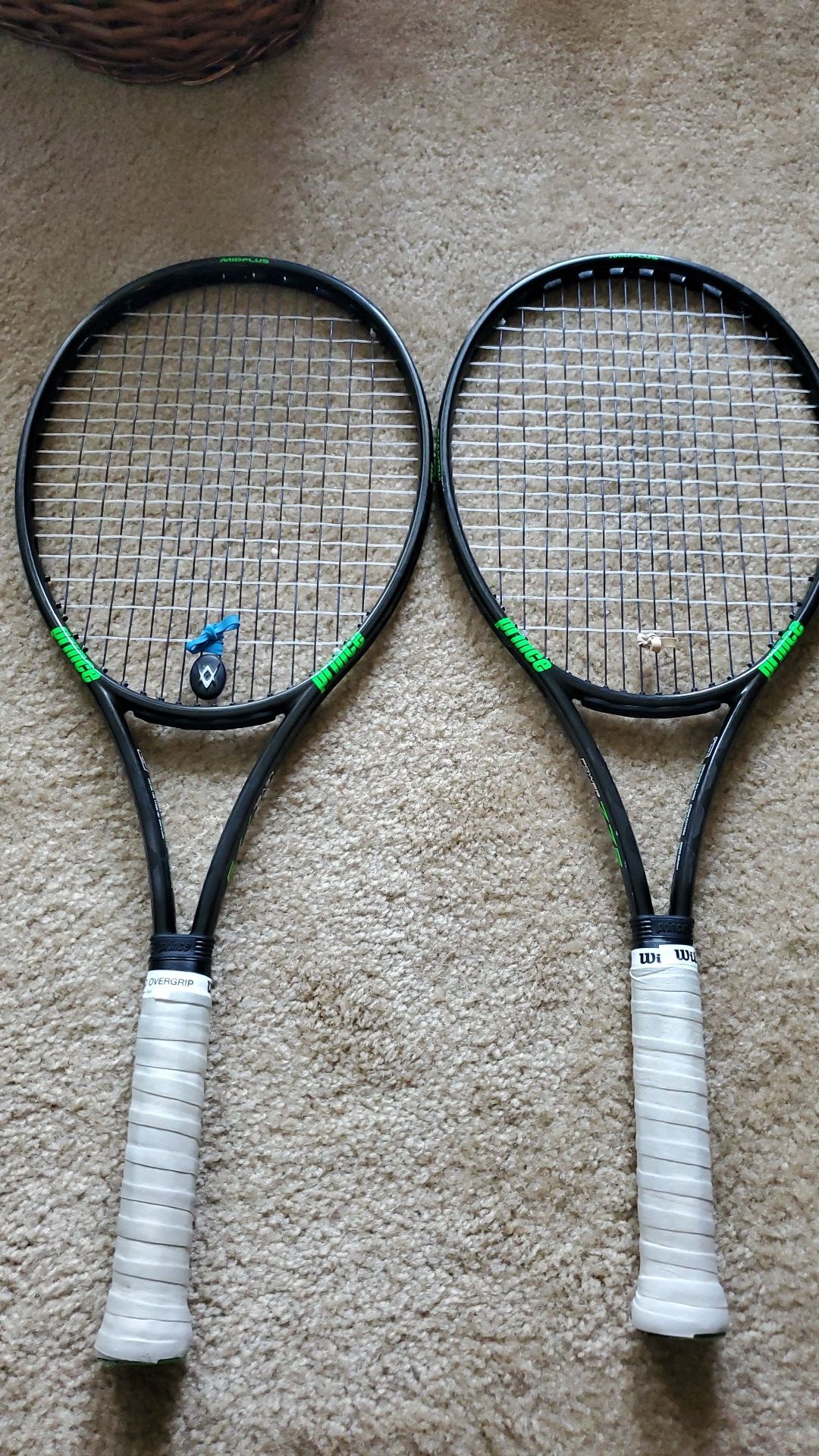 PRINCE 775 tennis rackets (2)