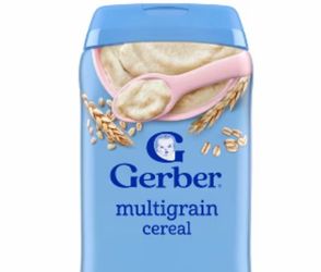 Gerber cereal