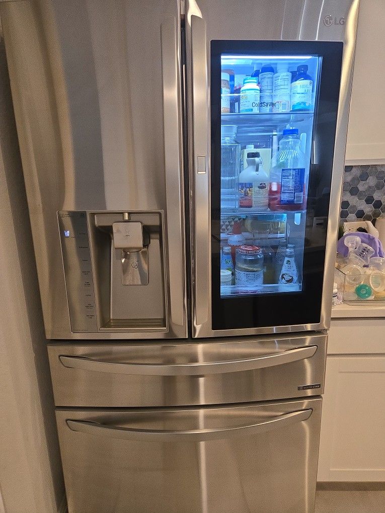 LG French Fridge (No Dents Or Scratches)