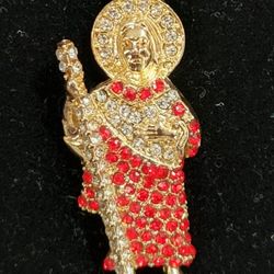 Christmas SPECIAL!!! Premium Gold Plated St. Jude Charm With  