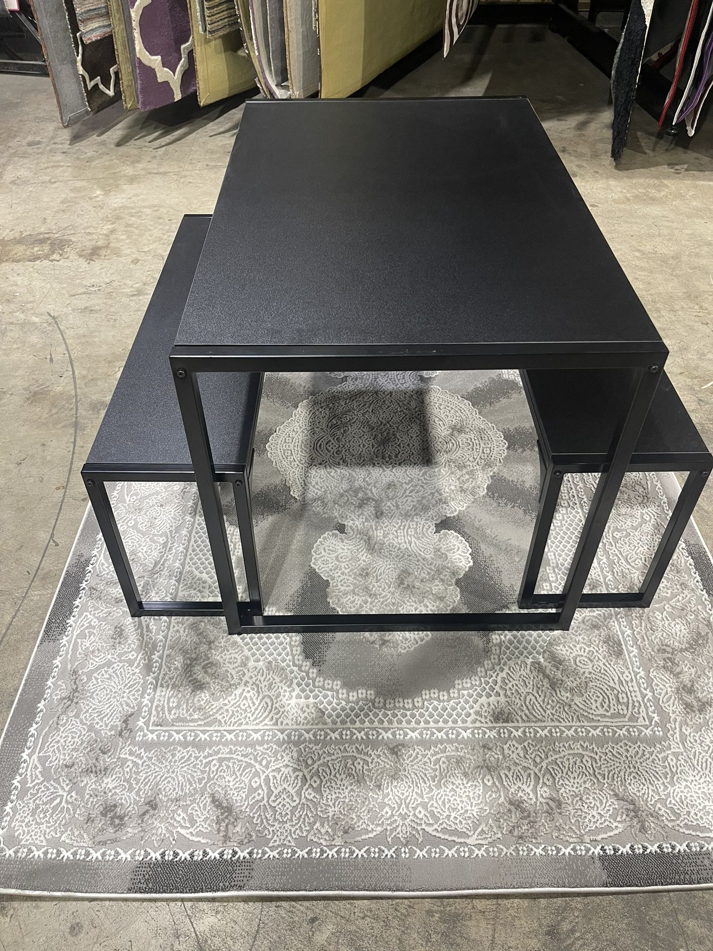 Table And 2 Bench 