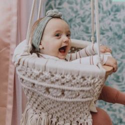 Finn and Emma Macrame Swing