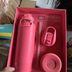 HydraPeak 40 oz Tumbler Set (pink)