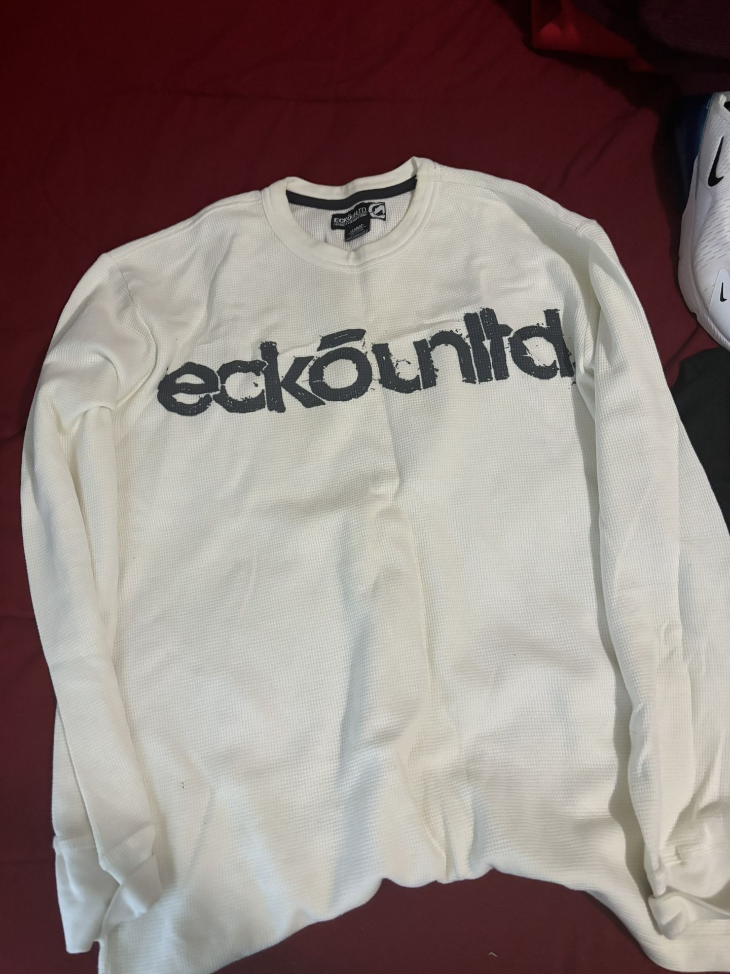 Ecko Unlimited White Long Sleeve