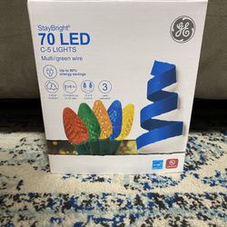 BRAND NEW GE 70 LED MULTI/GREEN WIRE 